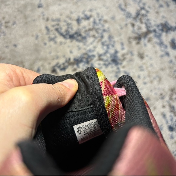 Adidas Torsion Zx Flux Light Pink Multi-Colored Floral Size 10 - Picture 10 of 10